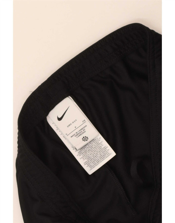 Nike Mens Tracksuit Trousers Small Black Polyester
