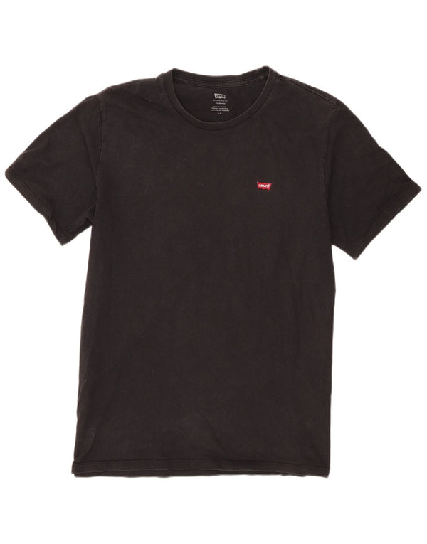 Levi's Mens Standard T-Shirt Top Large Black Cotton