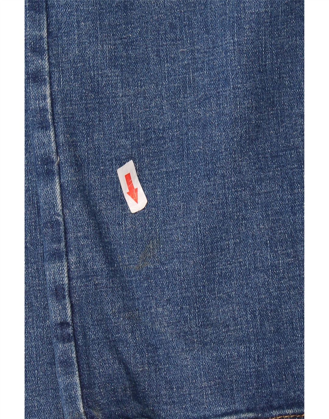 WRANGLER Mens Straight Jeans W34 L30 Blue Cotton