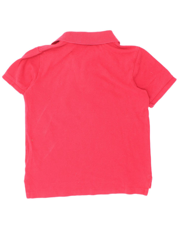 Polo Ralph Lauren Boys Shirt 3-4 Years Red Cotton