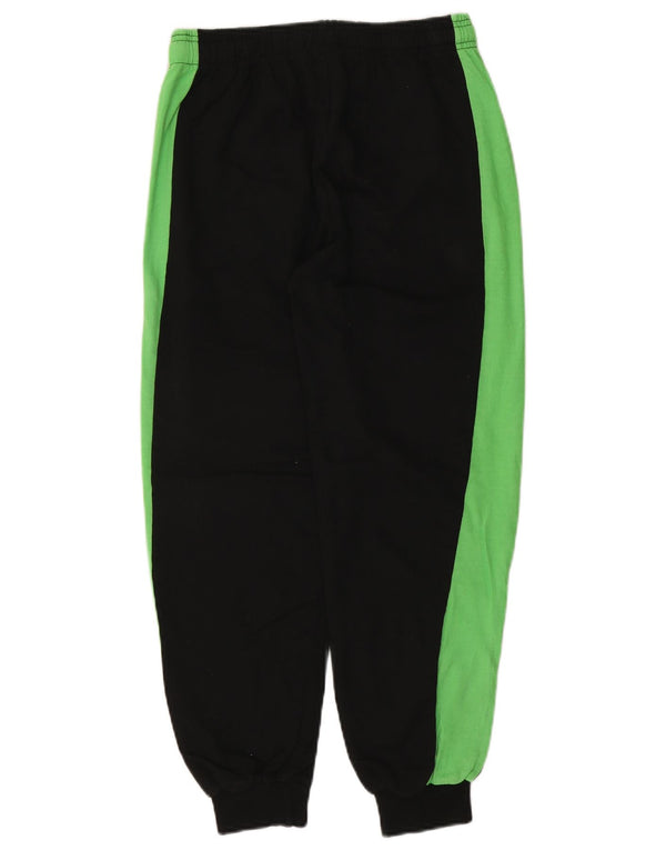 UMBRO Womens Tracksuit Trousers Joggers UK 12 Medium  Black Colourblock