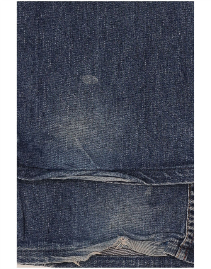 ARMANI EXCHANGE Mens Straight Jeans W32 L29 Blue Cotton