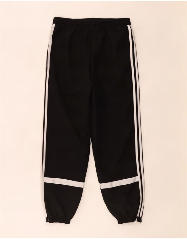 Adidas Mens Tracksuit Trousers Joggers Medium Black Colourblock Polyester