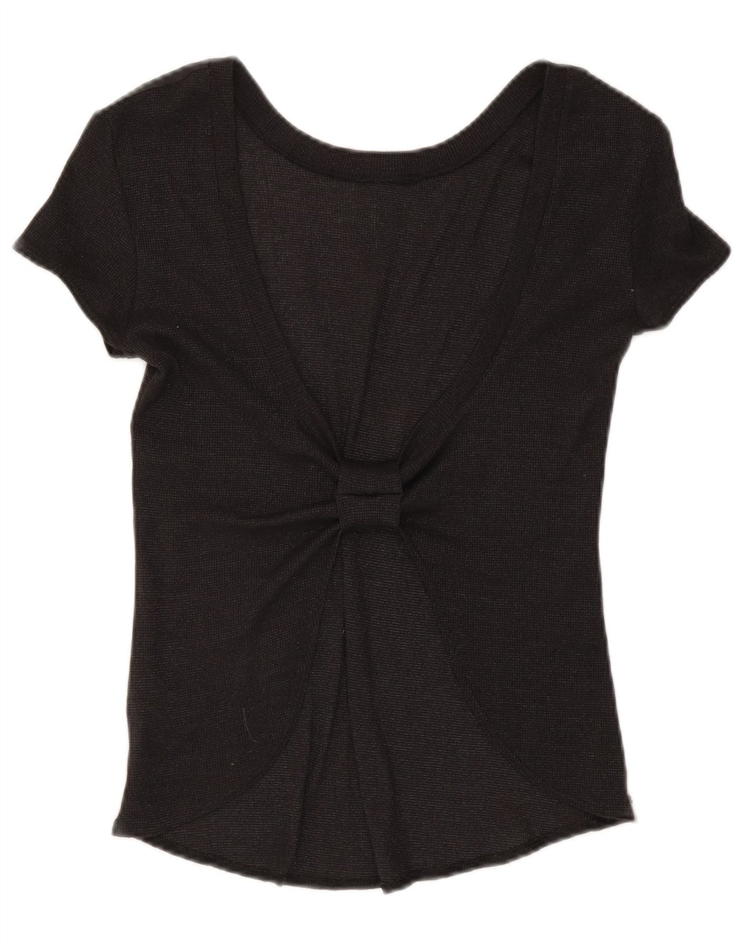 ADIDAS Womens Blouse Top IT 40 Small Black