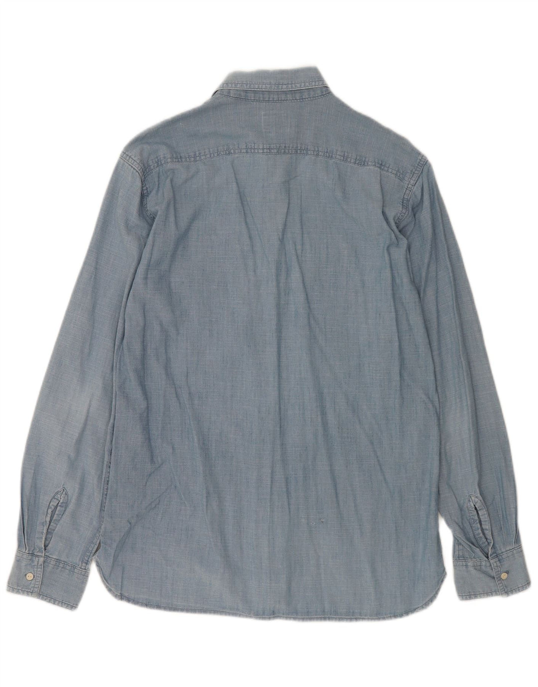 LEVI'S Mens Denim Shirt Large Blue Cotton