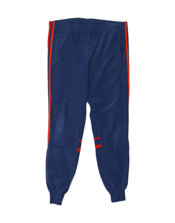 ADIDAS Mens Tracksuit Trousers Joggers Large  Blue Polyester Vintage Adidas and Second-Hand Adidas from Messina Hembry 