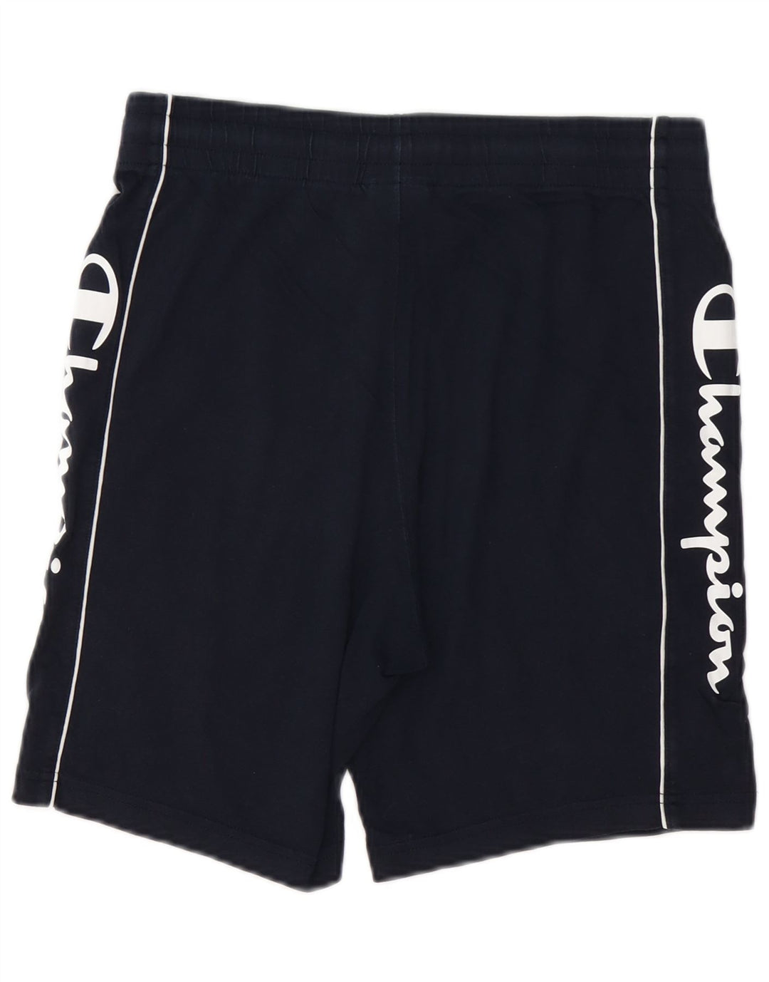 CHAMPION Mens Graphic Sport Shorts Small  Navy Blue