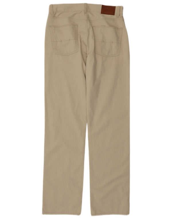 Polo Ralph Lauren Mens Straight Casual Trousers W30 L32 Beige Cotton