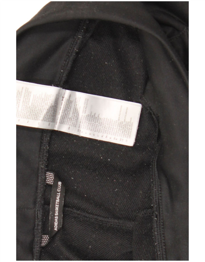 Adidas Mens Graphic Tracksuit Trousers Medium Black Colourblock Polyester
