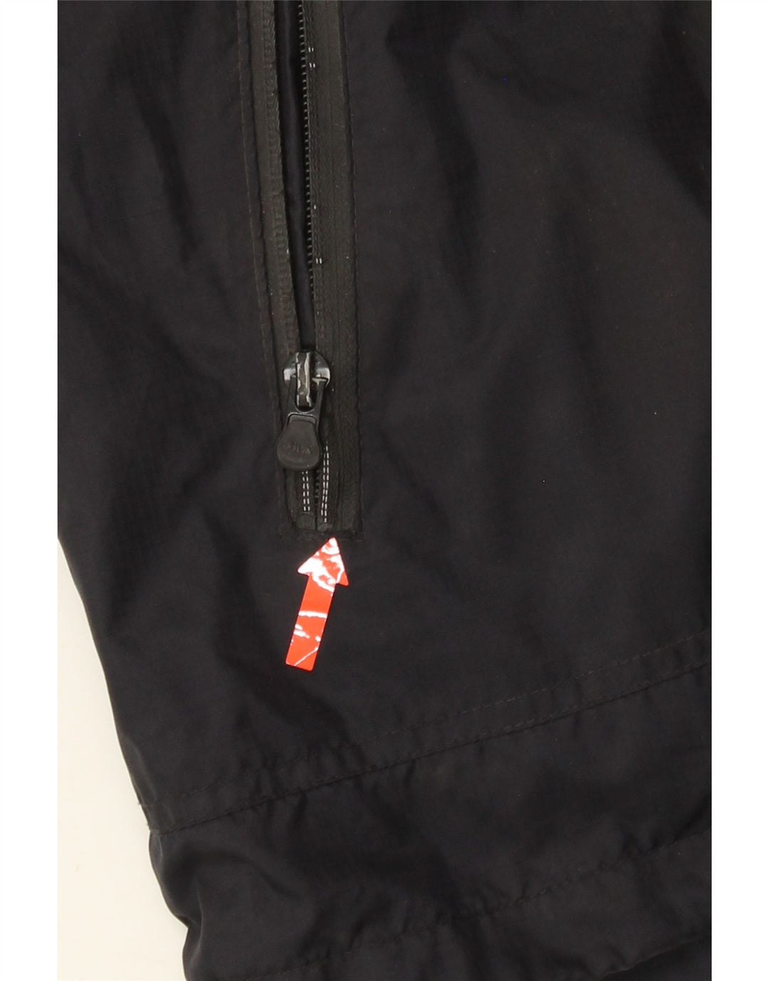 FILA Mens Hooded Windbreaker Jacket UK 36 Small Navy Blue Polyamide Vintage Fila and Second-Hand Fila from Messina Hembry 