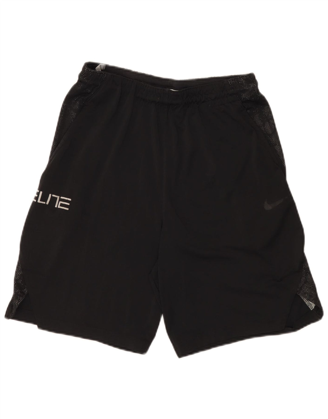 Nike Mens Dri Fit Graphic Sport Shorts Medium Black Polyester