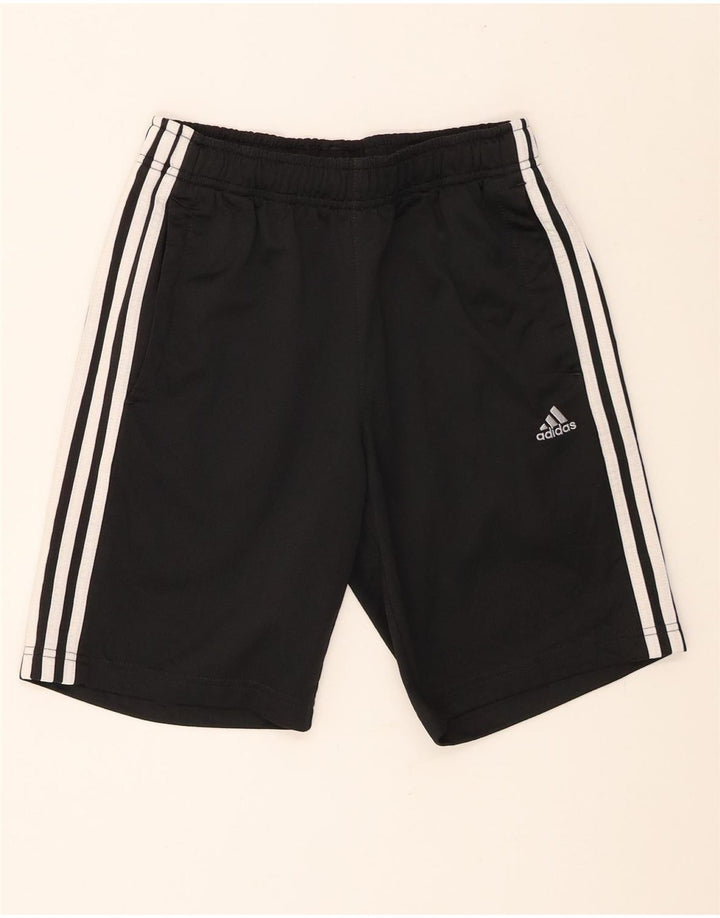 Adidas Boys Sport Shorts 13-14 Years  Black Polyester