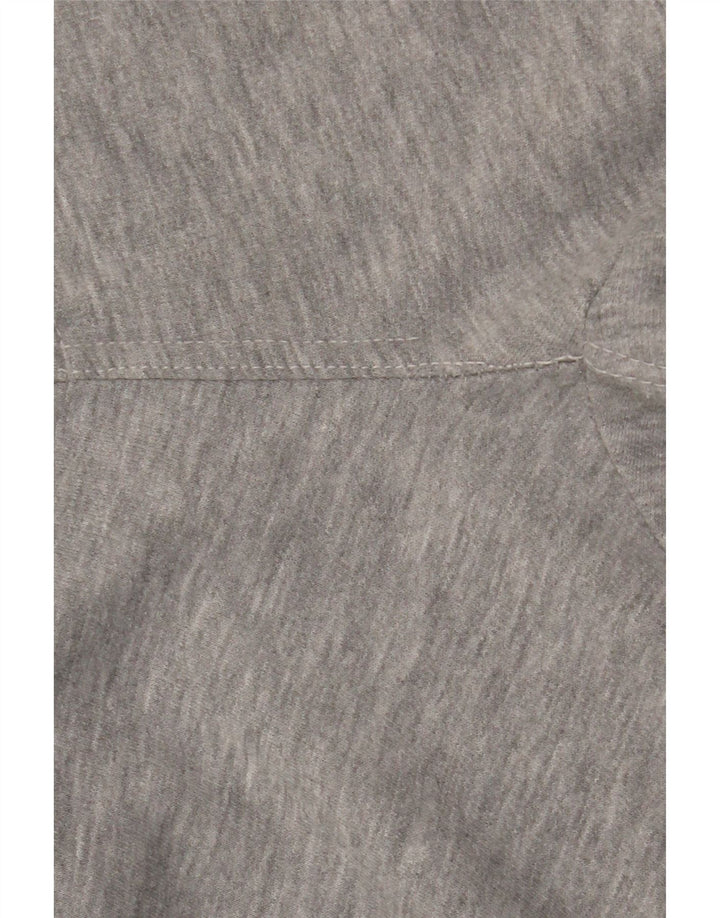 Uncle Sam Mens Graphic Tracksuit Trousers Joggers Large Grey Flecked
