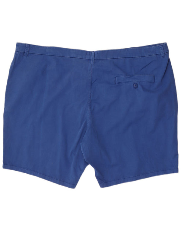 French Connection Mens Chino Shorts W48 4XL Blue Cotton