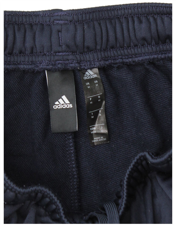 Adidas Mens Aeroready Tracksuit Trousers Joggers Medium Navy Blue Polyester