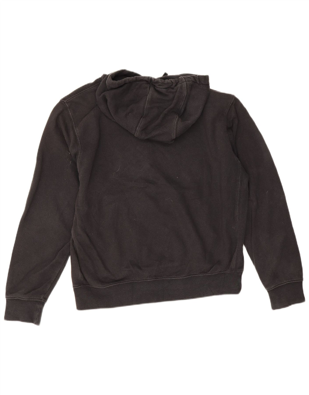 Nike Mens Hoodie Jumper Medium Black Cotton