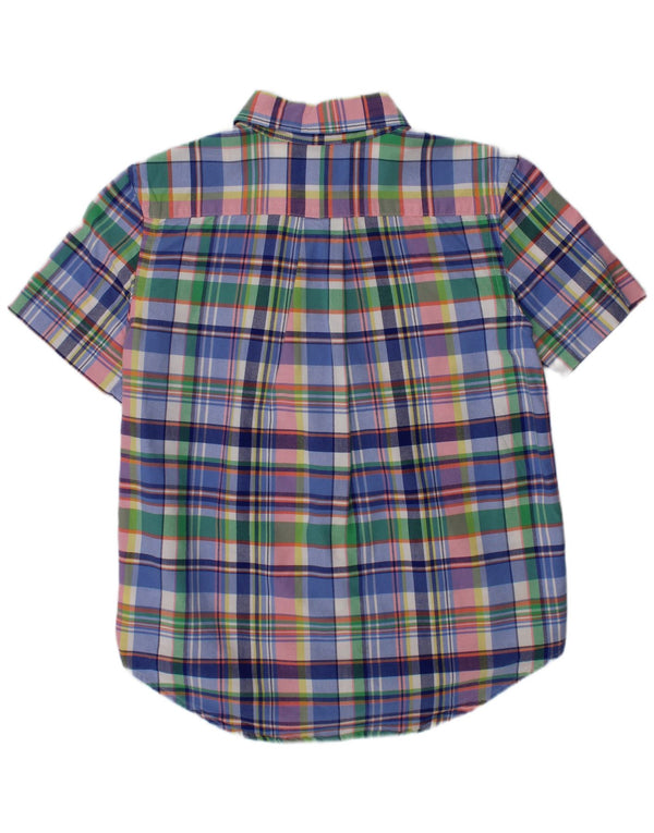 POLO RALPH LAUREN Boys Shirt 7-8 Years Small Multicoloured Plaid