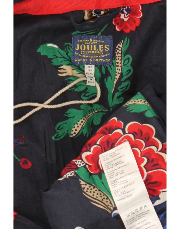 JOULES Womens Padded Gilet UK 8 Small  Navy Blue Polyester Vintage Joules and Second-Hand Joules from Messina Hembry 