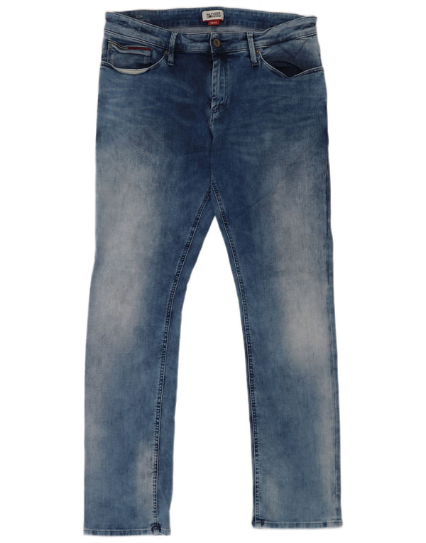 Tommy Hilfiger Mens Scanton Slim Jeans W36 L31 Blue Cotton