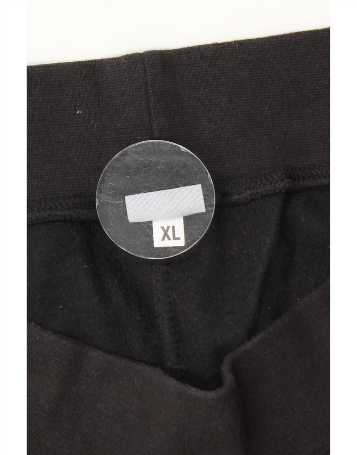 ASICS Womens Tracksuit Trousers UK 18 XL  Black Cotton