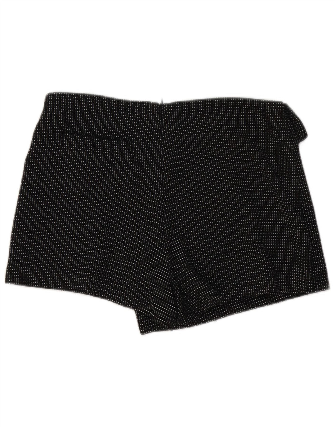 Zara Womens Mini Wrap Skirt Medium W30  Black Geometric