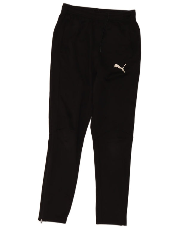 Puma Womens Tracksuit Trousers UK 8 Small Black Polyester