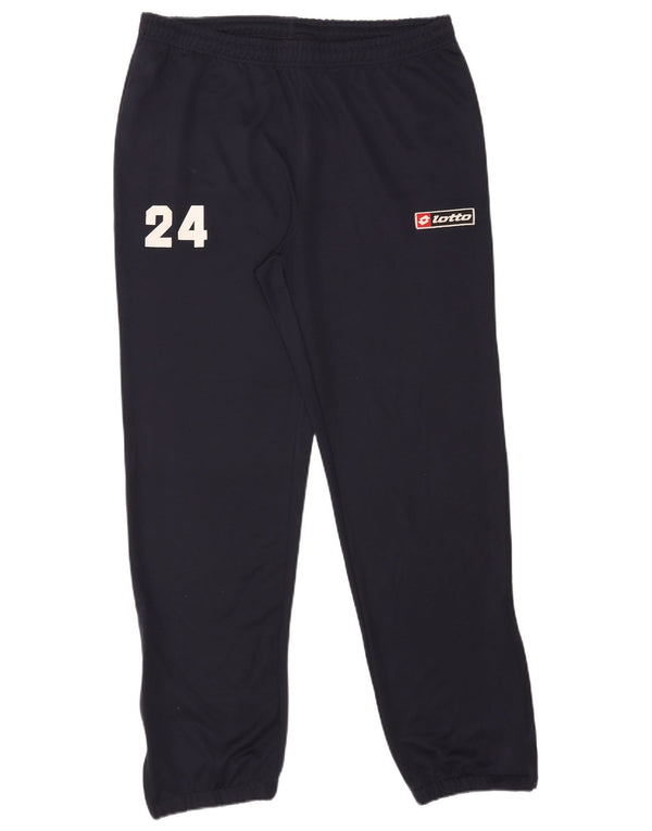 Lotto Mens Graphic Tracksuit Trousers Joggers UK 42/44 XL Navy Blue