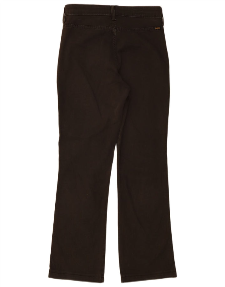 LEE Womens Straight Casual Trousers W26 L27  Khaki