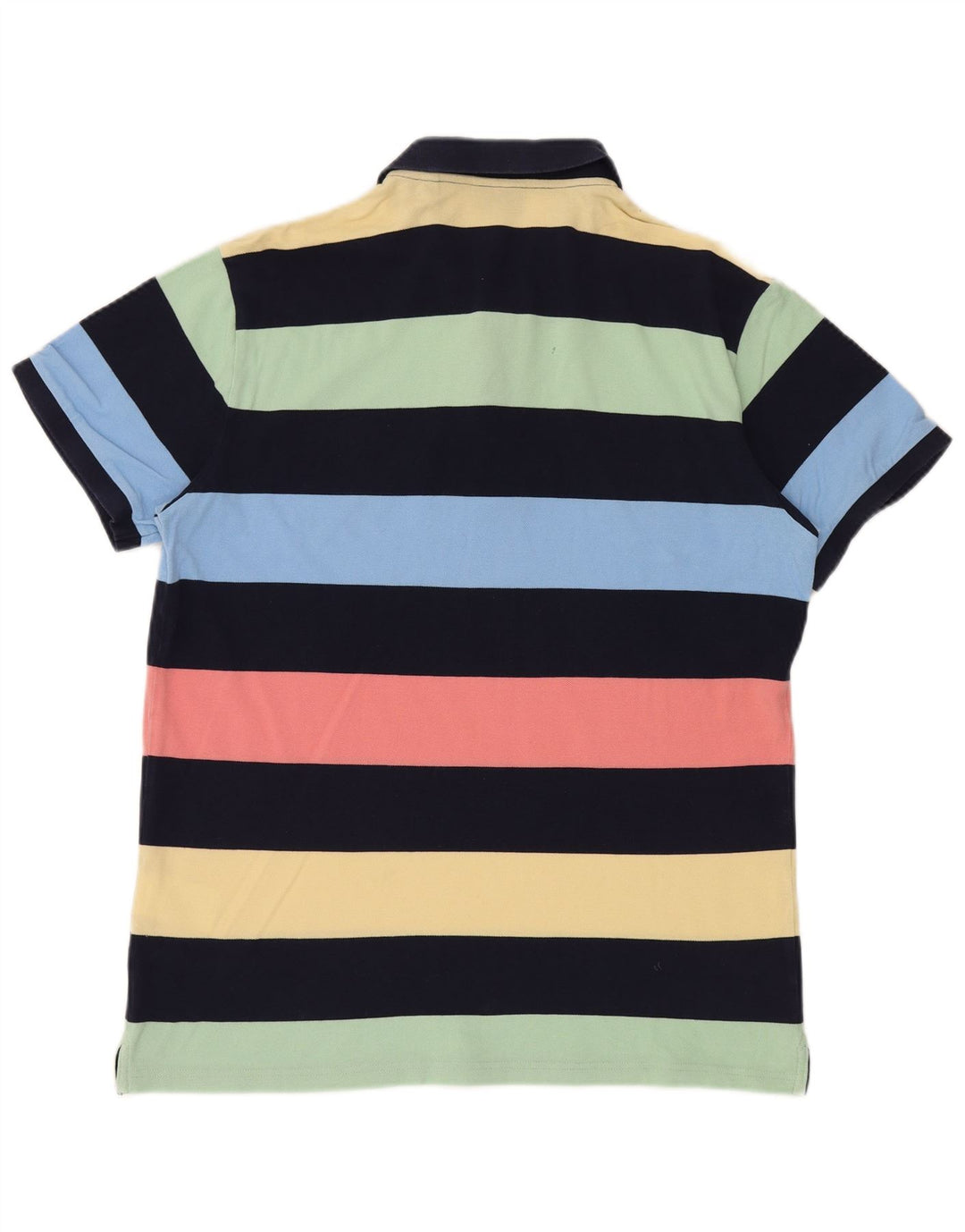 GANT Mens Polo Shirt XL Multicoloured Striped Cotton