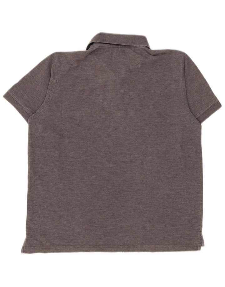 Pierre Cardin Mens Polo Shirt Medium Grey Polyester