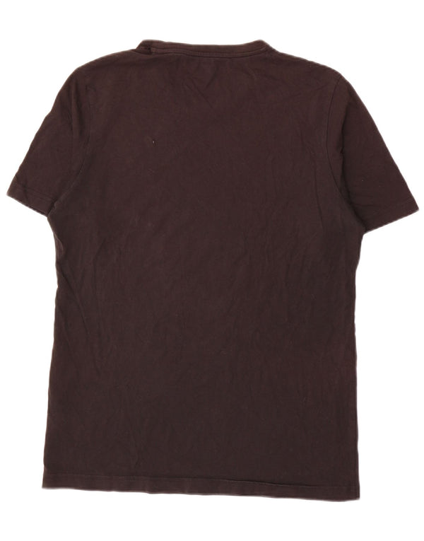 ADIDAS Mens T-Shirt Top Small Black Cotton