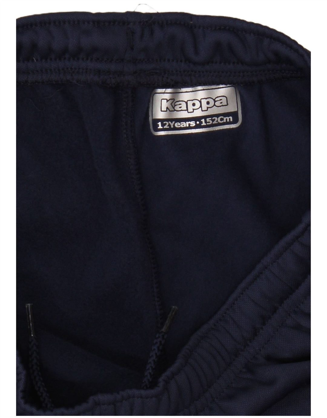 Kappa Boys Bermuda Sport Shorts 11-12 Years Navy Blue Polyester