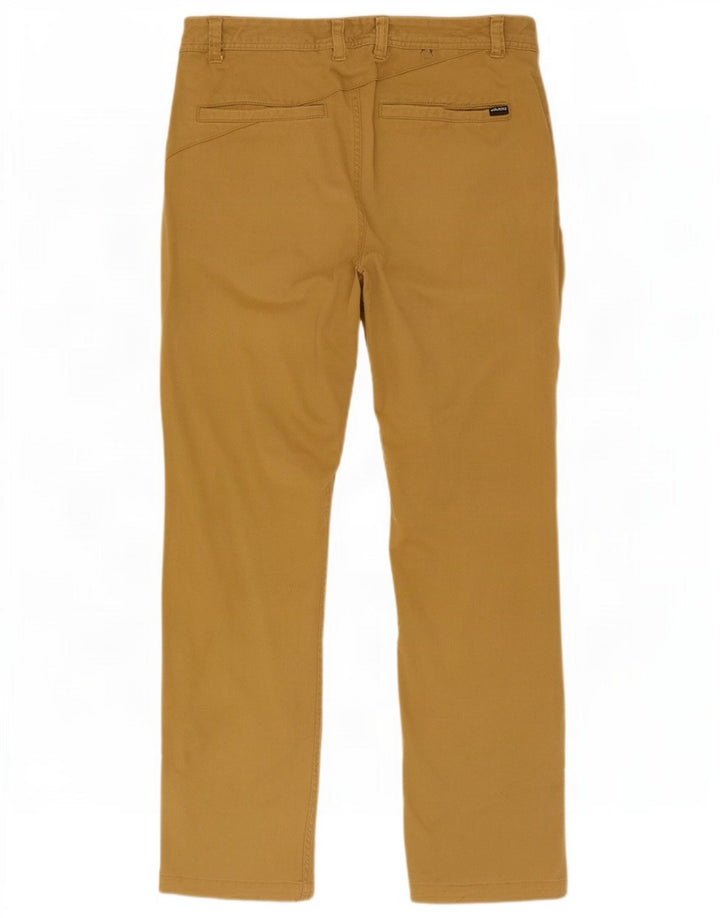 Volcom Mens Chino Trousers W32 L31 Brown Cotton