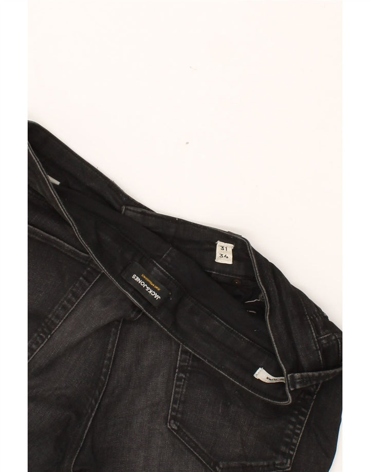 JACK & JONES Mens Liam Skinny Jeans W31 L34  Grey Vintage Jack & Jones and Second-Hand Jack & Jones from Messina Hembry 