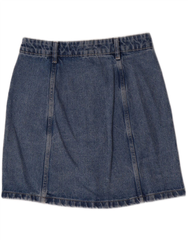 VERO MODA Womens Mini Denim Skirt XS W28  Blue