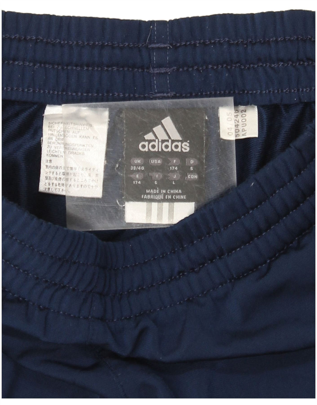 ADIDAS Mens Real Madrid Tracksuit Trousers UK 38/40 Medium  Navy Blue