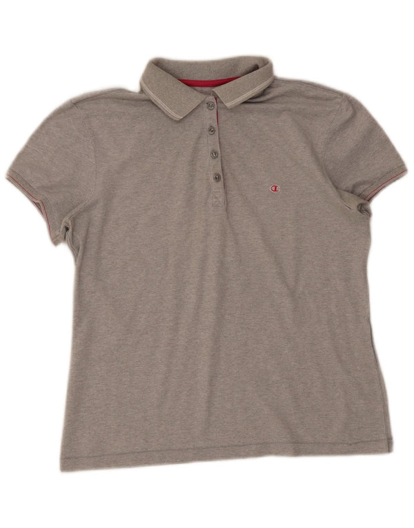 Champion Womens Herritage Fit Polo Shirt UK 18 XL Grey
