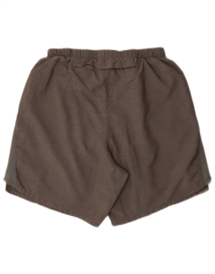Nike Mens Dri Fit Sport Shorts Small  Grey Polyester