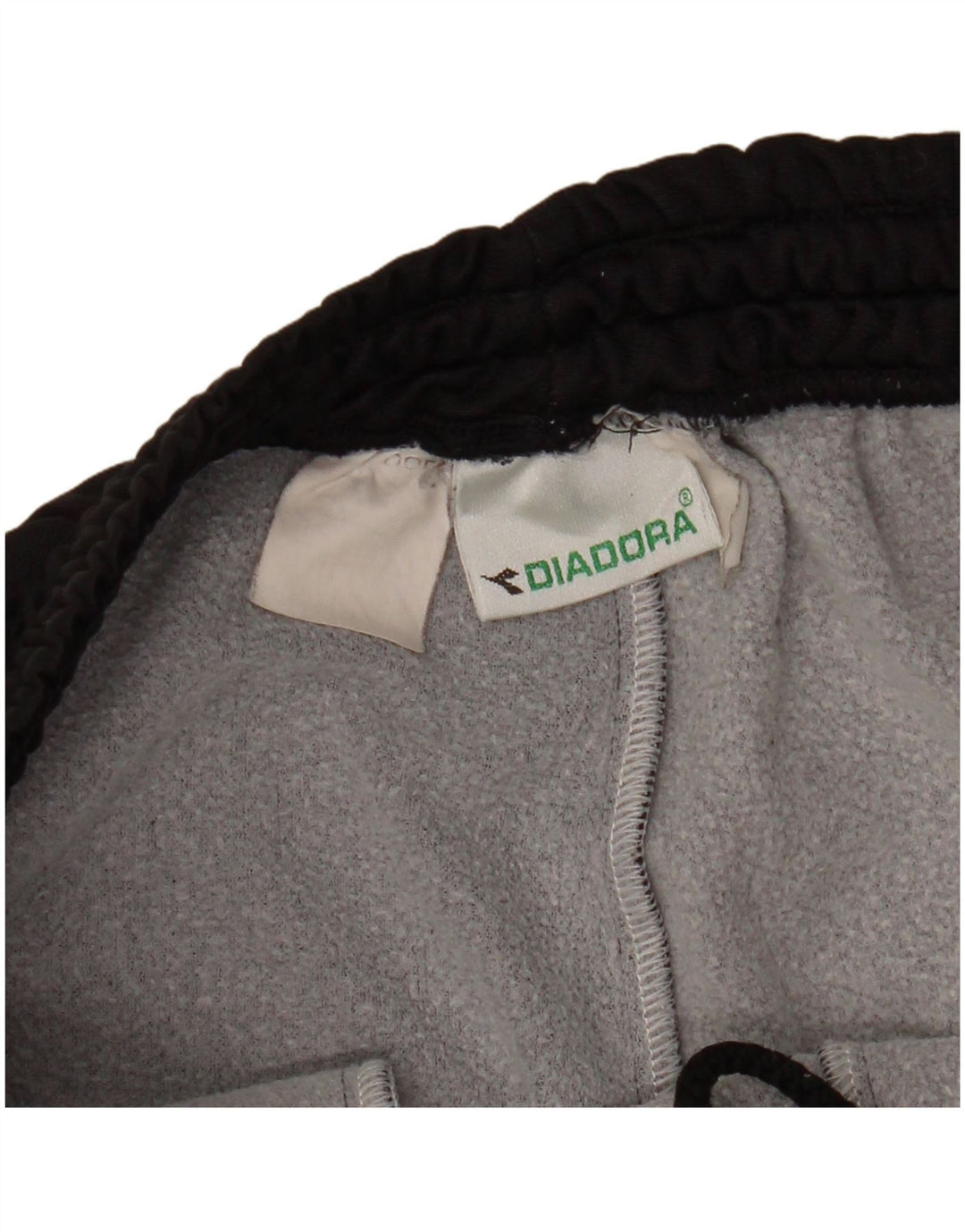 DIADORA Mens Tracksuit Trousers Large  Black Colourblock