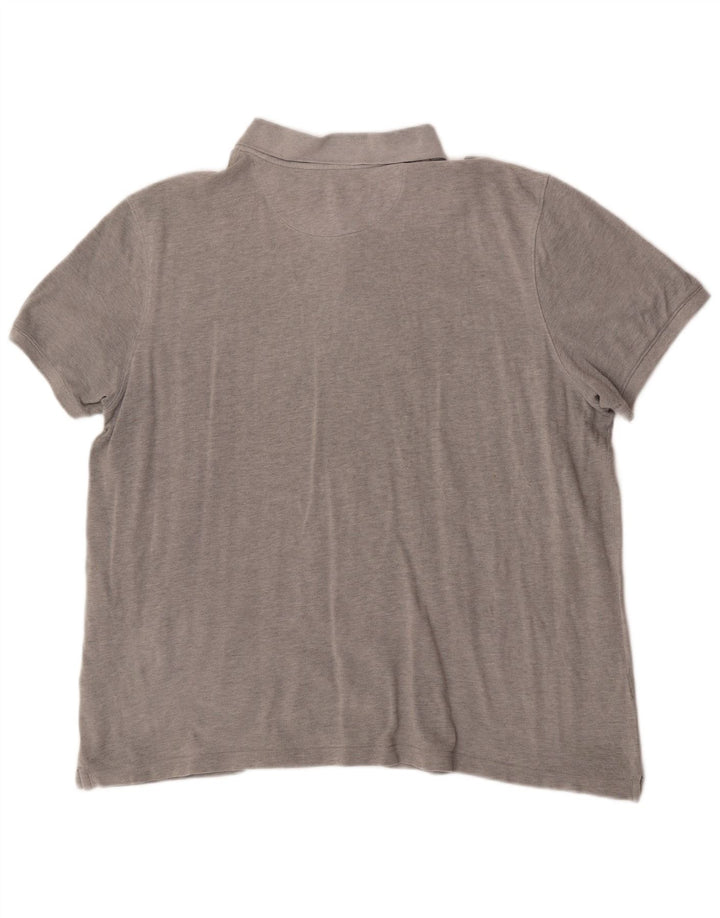Timberland Mens Polo Shirt XL Grey Cotton
