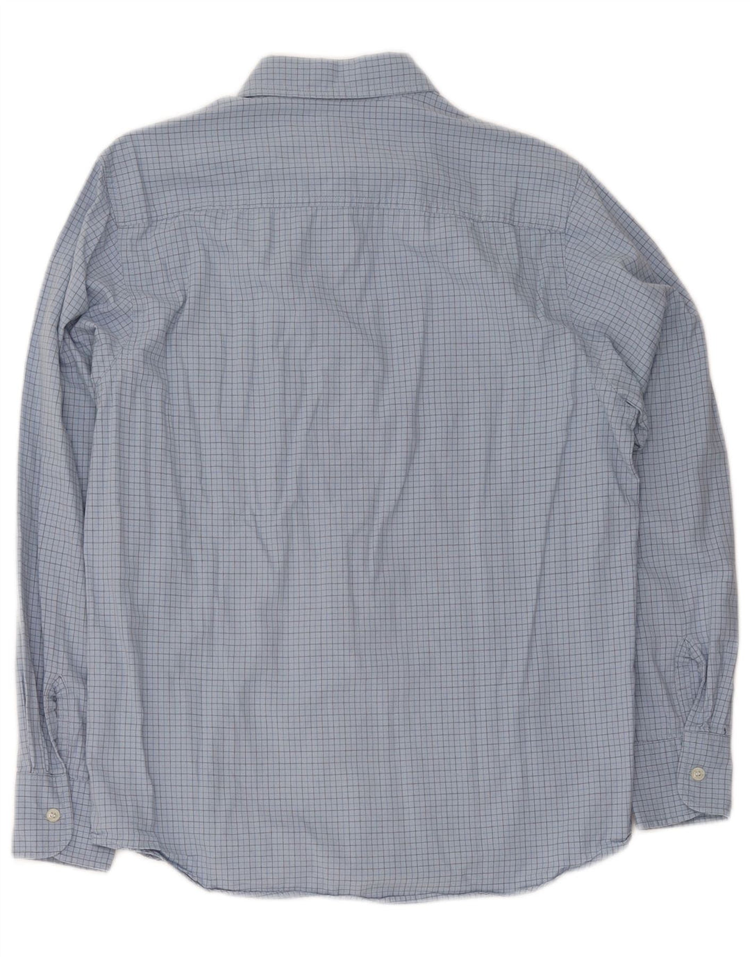 Levi's Mens Shirt Medium Blue Check Cotton