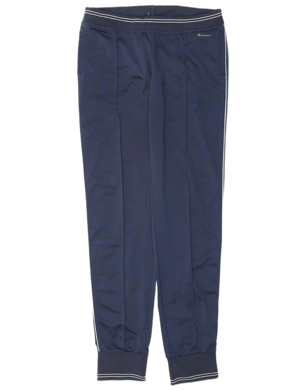 Champion Womens Tracksuit Trousers Joggers UK 18 XL Navy Blue