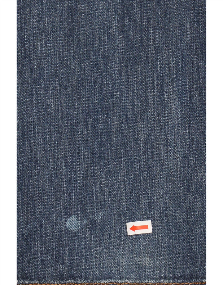 CARRERA Mens 700 Acid Wash Regular Straight Jeans W36 L34 Blue Cotton