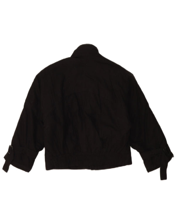 Vintage Boys Bomber Jacket 11-12 Years Black