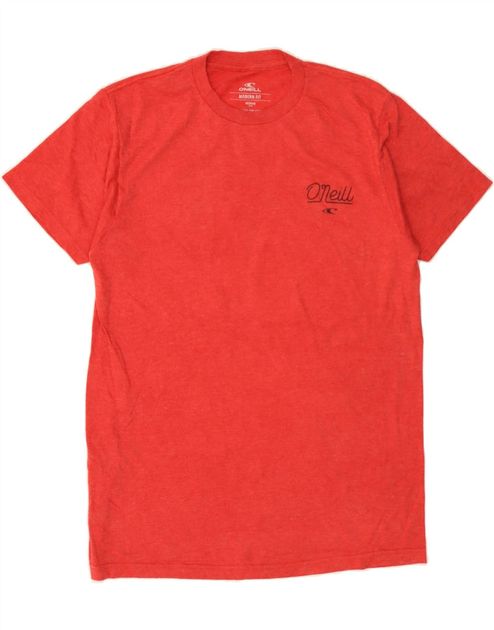 O'NEILL Mens Modern Fit Graphic T-Shirt Top Medium Red Cotton Vintage O'Neill and Second-Hand O'Neill from Messina Hembry 