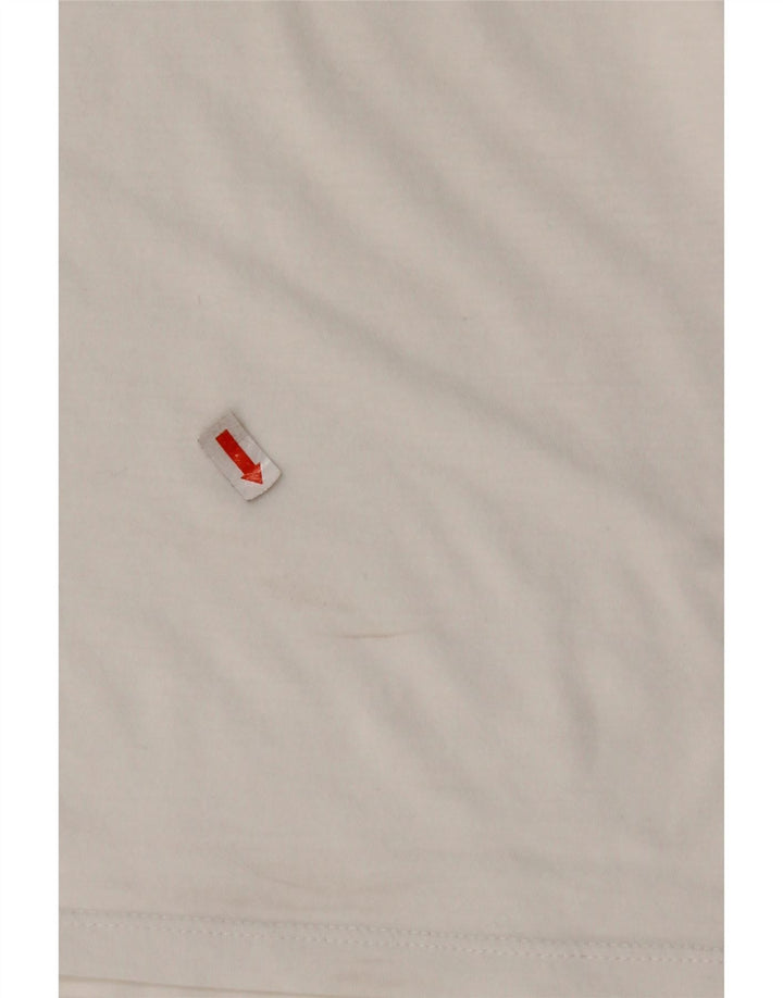 LEVI'S Womens Graphic T-Shirt Top UK 10 Small White