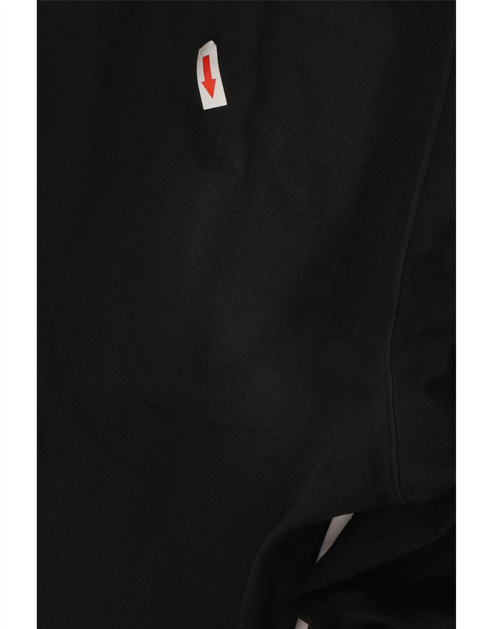 Under Armour Mens Fitted Tracksuit Trousers Medium Black Polyester