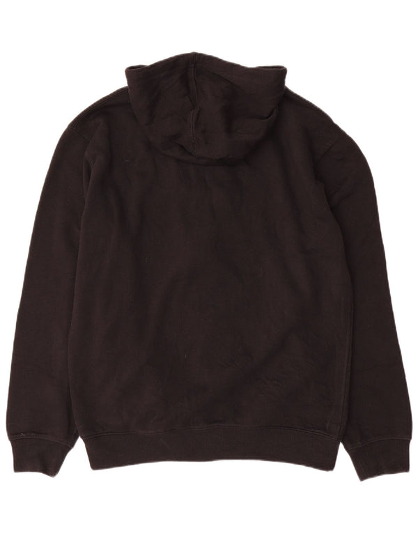 CARRERA Mens Zip Hoodie Sweater Large Black Polyester