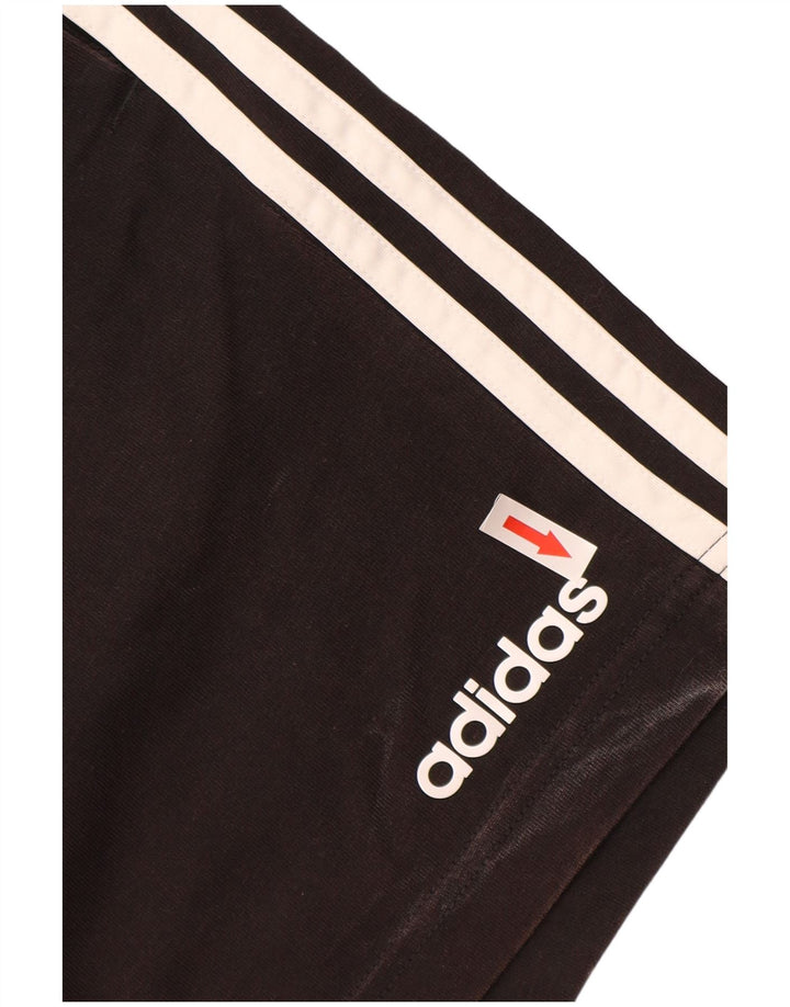 ADIDAS Mens Sport Shorts Large Black Cotton
