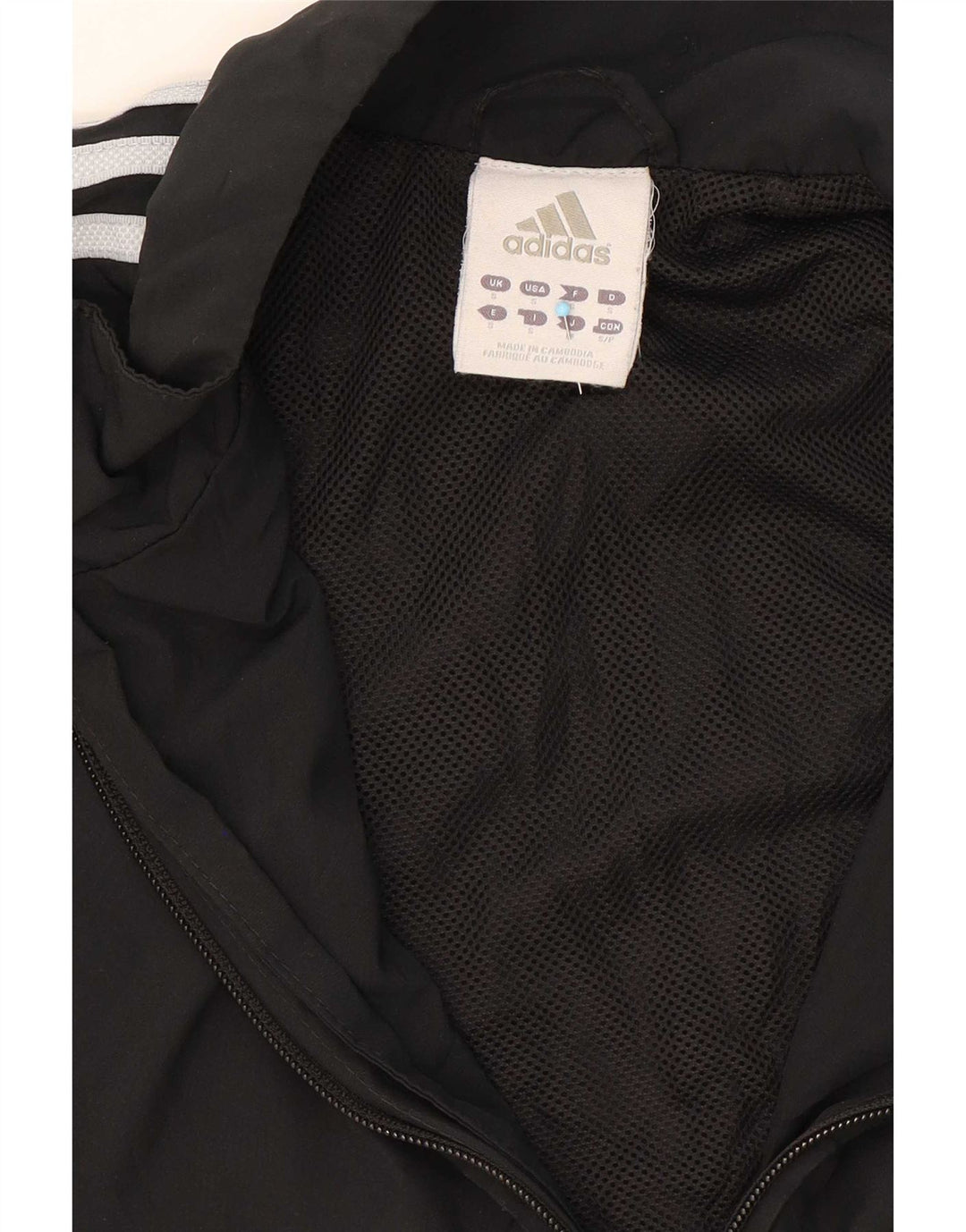 Adidas Mens Climalite Tracksuit Top Jacket Small Black